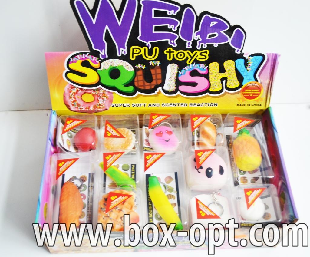 Антистресс squishy weibi pu toys (брелок)